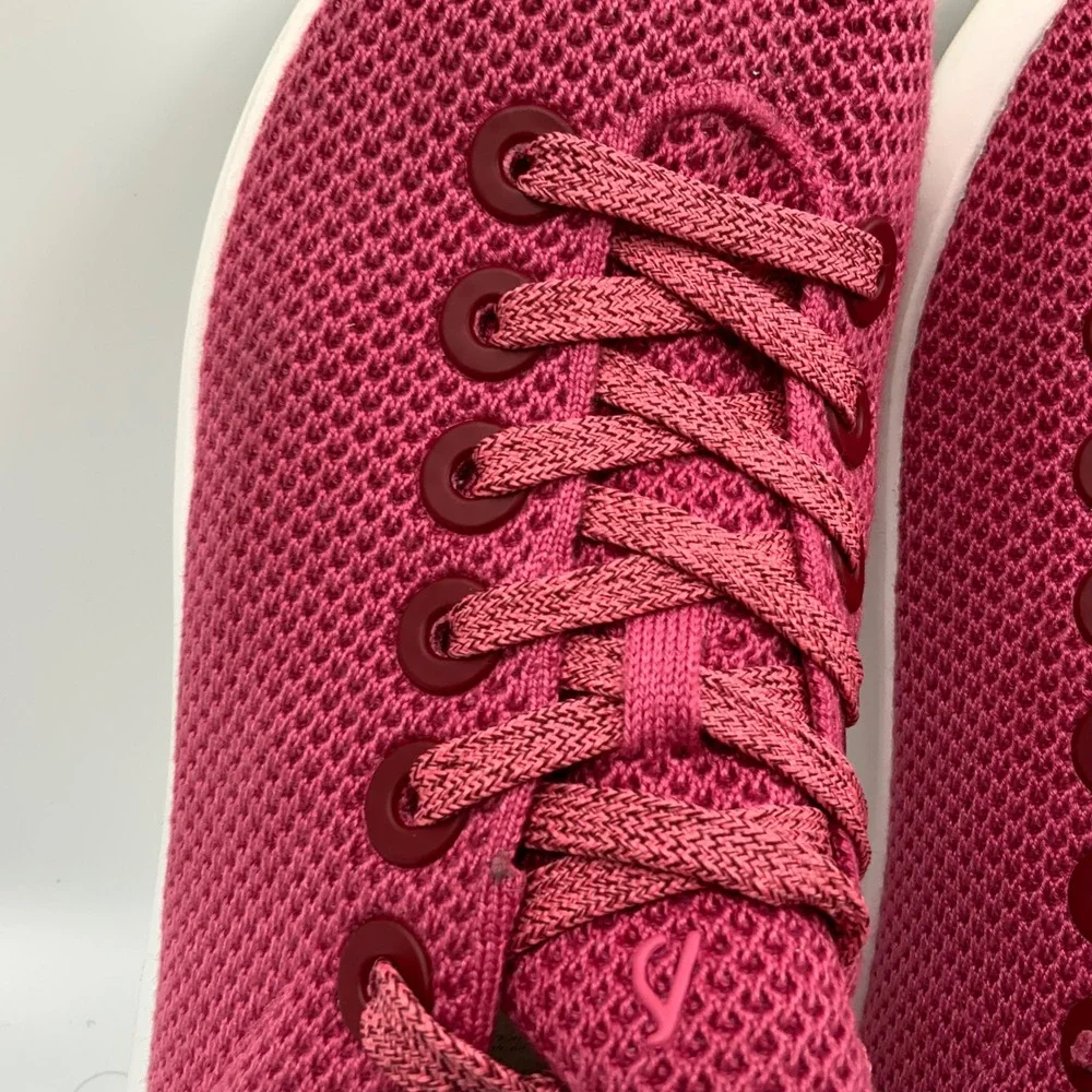 Allbirds Women's Pink‎ Knit Wool Lace Up Sneakers Shoes Size Unknown